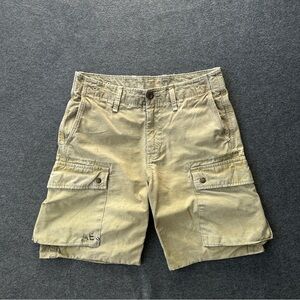 American Eagle Outfitters Men's Beige Cargo Shorts